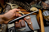 Custom-Handmade Damascus-Hunting-Utility--Camp Blade EDC Knife - NB CUTLERY LTD