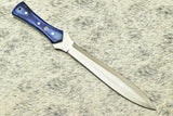 HAND MADE D2 TOOL STEEL BLADE FULL TANG KNIFE | HARD WOOD - NB CUTLERY LTD
