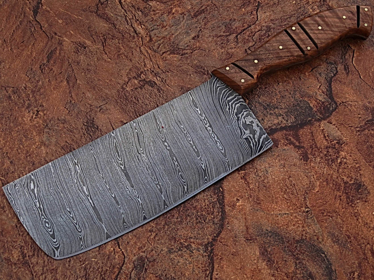 7 Pc's High Quality Hand forged Damascus Steel Kitchen Knives sets - NB CUTLERY LTD