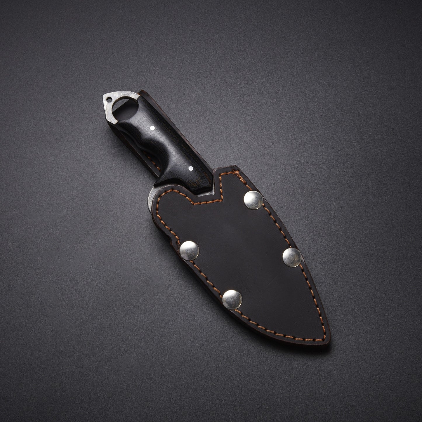 |NB KNIVES| CUSTOM HANDMADE DAMASCUS HUNTING KNIFE Materials Micarta, Damascus Steel