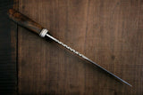 Damascus Steel Bowie 14.50" Custom Handmade Hunting Knife Bushcraft knife mini sword with ROSE Wood Handle - NB CUTLERY LTD