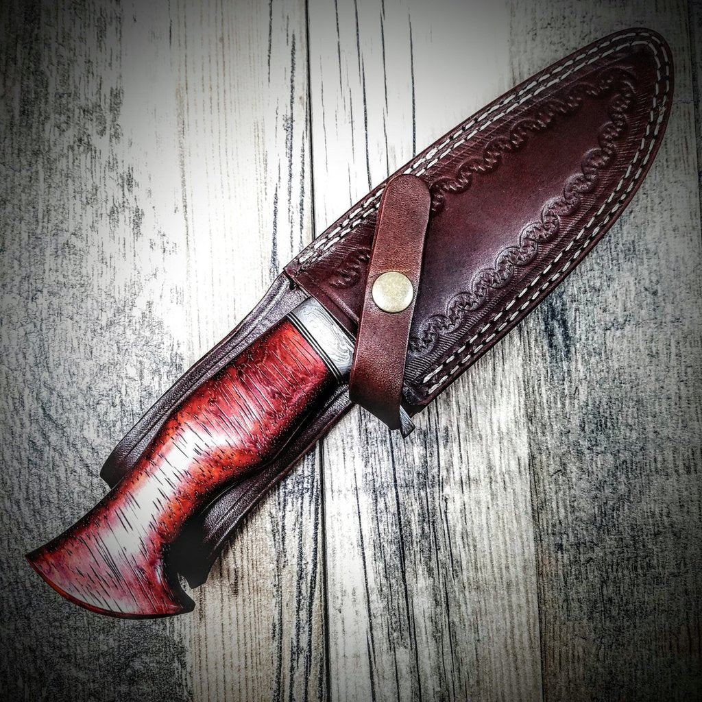 Damascus hand made Bowie - NB CUTLERY LTD