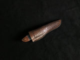 |NB KNIVES| Custom Handmade Damascus Hunting Knife Handle Rose wood and Micarta