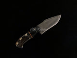 CUSTOM HANDMADE 5160 SPRING STEEL BUSH CRAFT SURVIVAL KNIFE