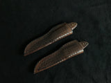 |NB KNIVES| Custom Handmade Damascus Lot of 2 Hunting Knife Handle Rose wood and Micarta