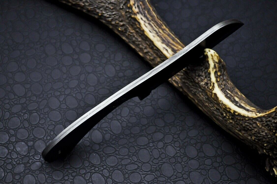 CUSTOM HAND FORGED DAMASCUS BLANK BLADE FOR KNIFE MAKING