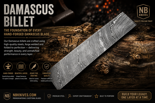 Damascus Billet The Raw Heart of Every Damascus Blade