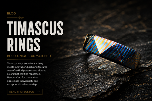 Timascus Rings The World's Most Extraordinary Metal, Worn on Your Finger