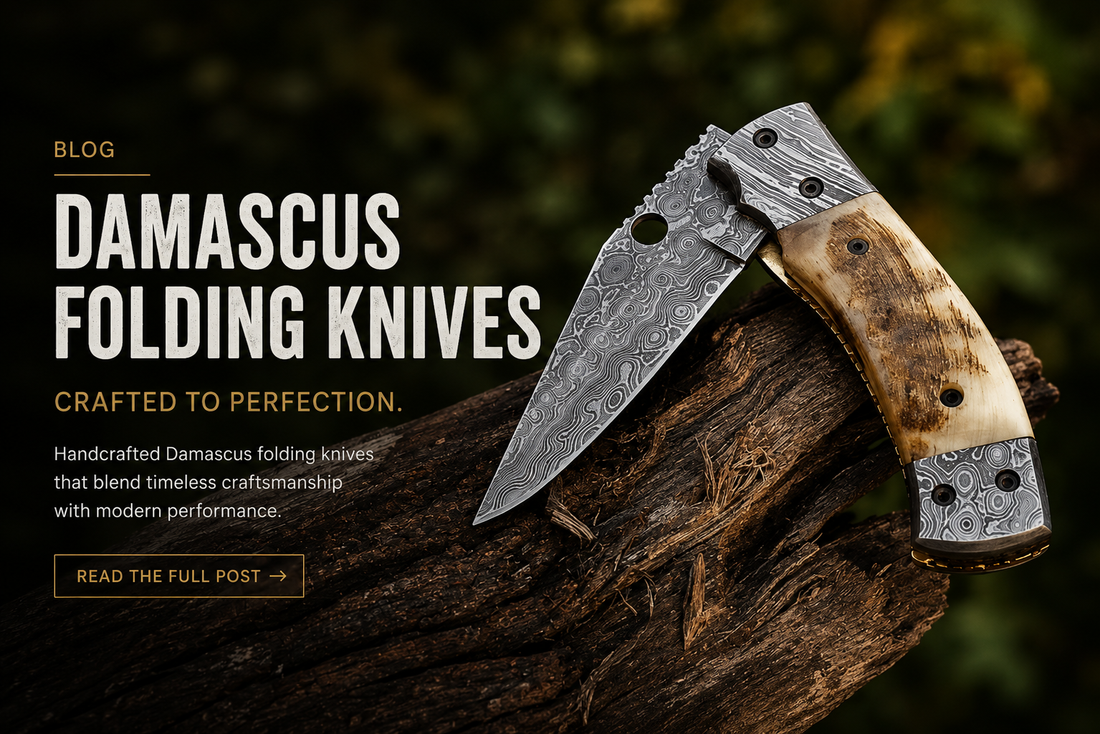 Damascus Folding Knife The Perfect Blend of Art and Function