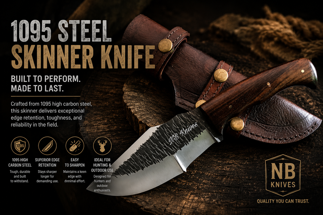 1095 Steel Skinner Knife The Hunter's Trusted Field Companion