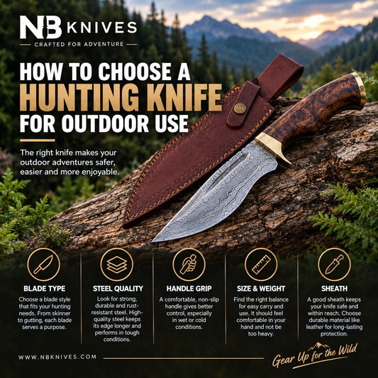 How to Choose a Hunting Knife for Outdoor Use