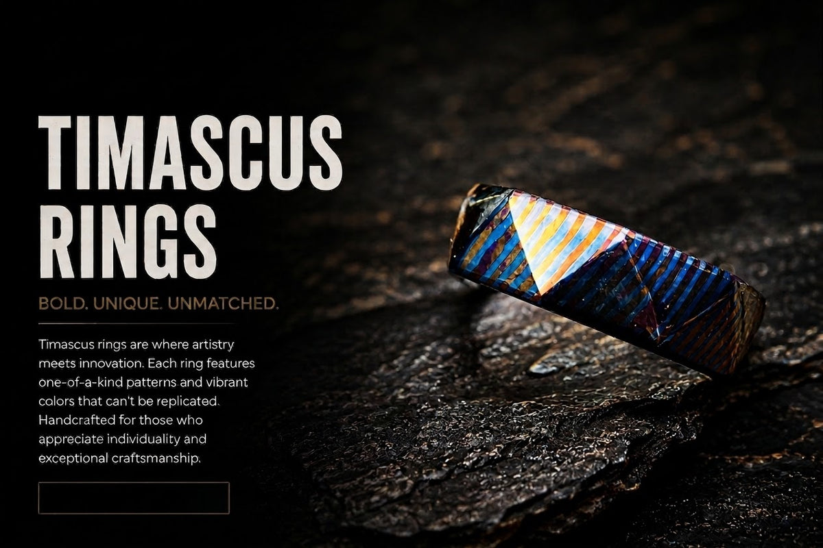 Timascus Rings