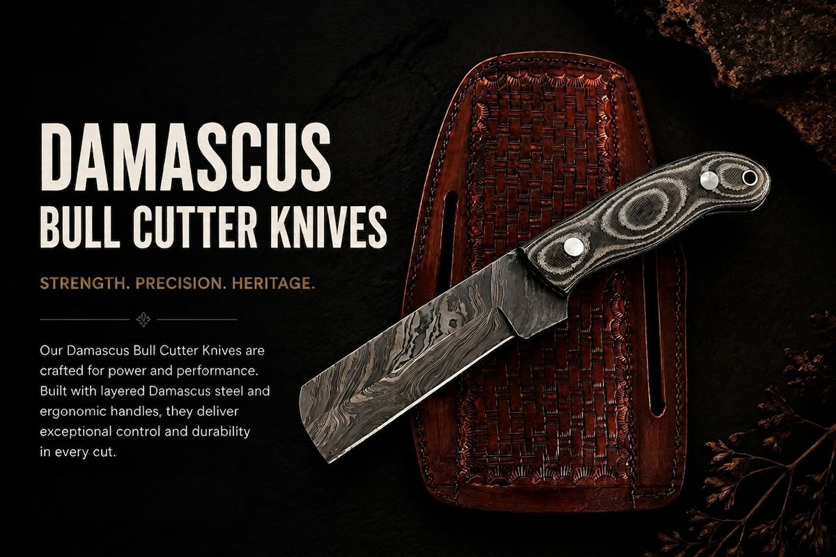 Damascus bull cutter