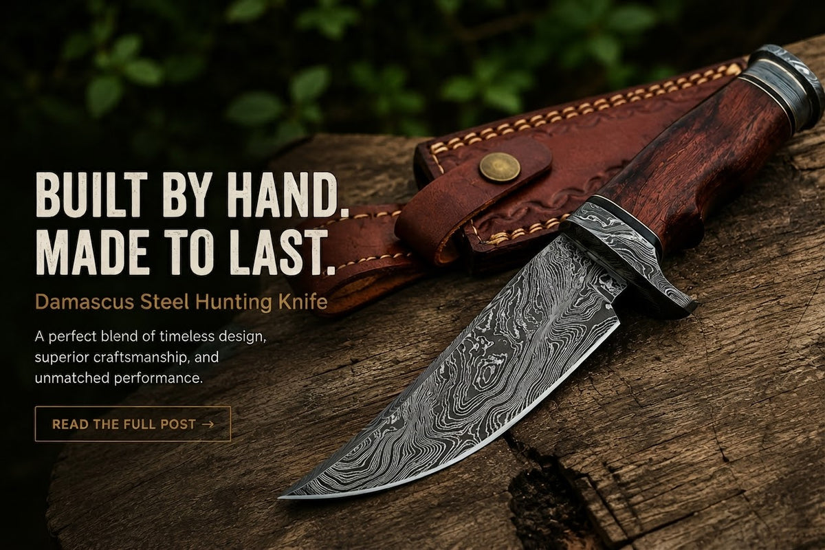 Damascus Hunting Knives