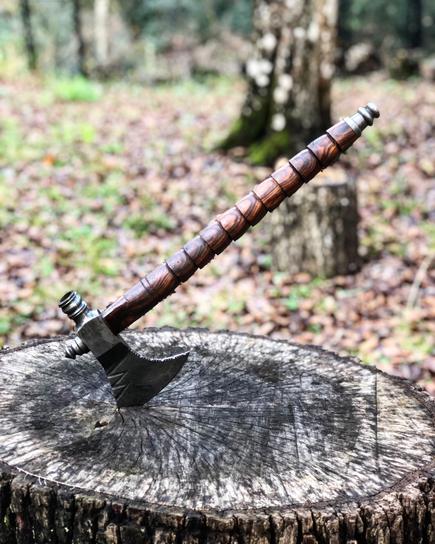 Damascus Handmade Axes
