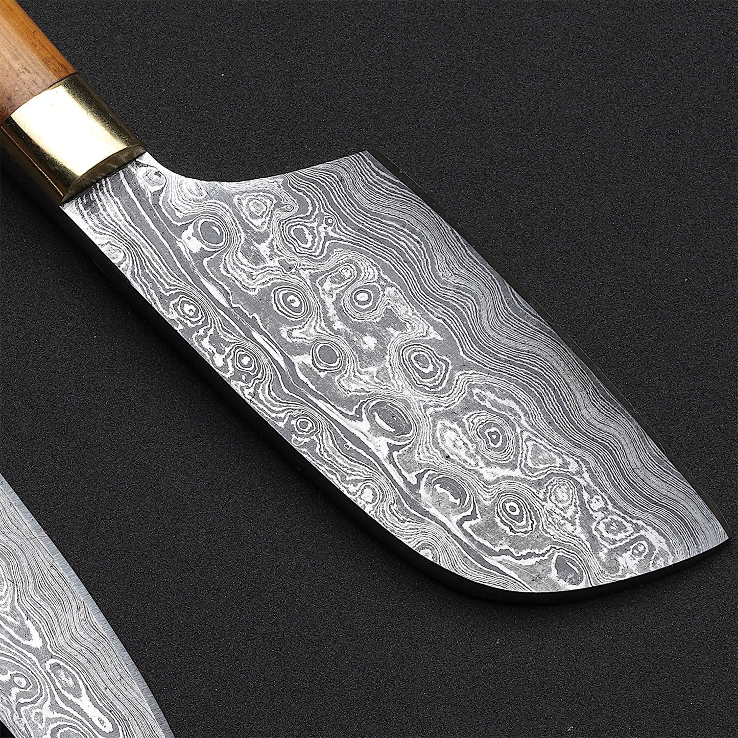 |NB KNIVES| Custom Handmade Cheese Serving Set/ Set Of 3 Pcs Handle Olive Wood
