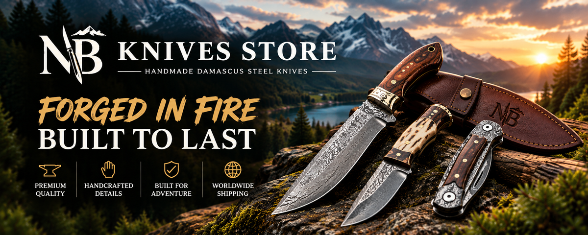 NB Knives Store handmade Damascus steel knives 
