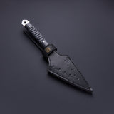 |NB KNIVES| CUSTOM HANDMADE D2 STEEL Hunting KNIFE Handle Material: Sculpted Micarta