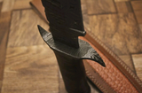 Beautiful Custom Handmade Damascus Steel Hunting knife" Rose Wood Handle - NB CUTLERY LTD