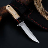 8" Tactical Straight Pocket Hunting Survival Fixed Blade Knife EDC - NB CUTLERY LTD