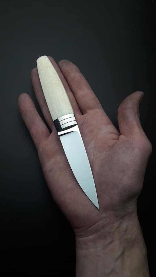 |NB KNIVES| CUSTOM HANDMADE D2 STEEL HUNTING KNIFE HANDLE BONE