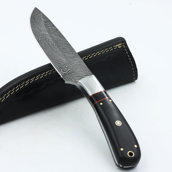 custom handmade damascus 9.25 inches knife - NB CUTLERY LTD