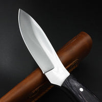 Custom Handmade D2 Steel Knife Handle: Laminated Wood - NB CUTLERY LTD
