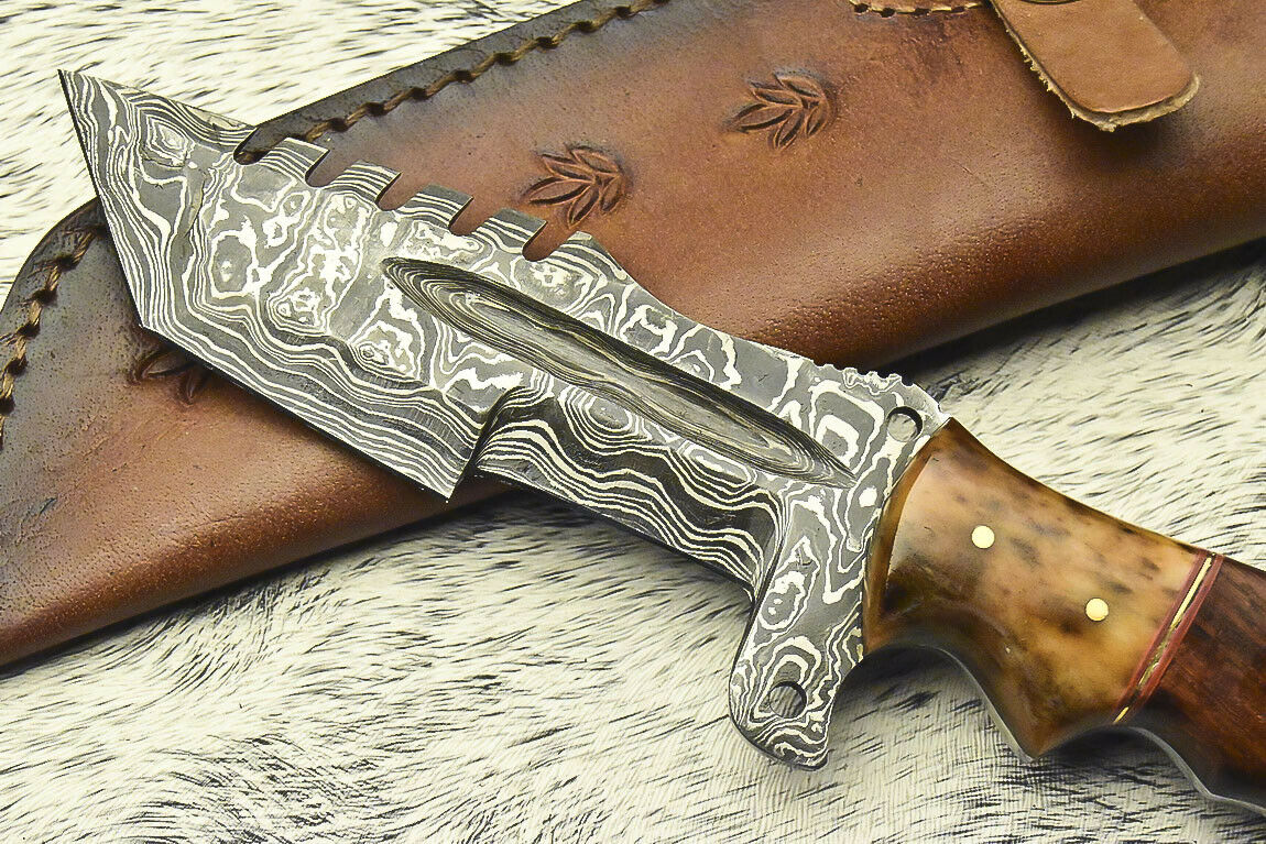 Custom Handmade HUNTING TRACKER Tactical Hunter Blade Survival - NB CUTLERY LTD