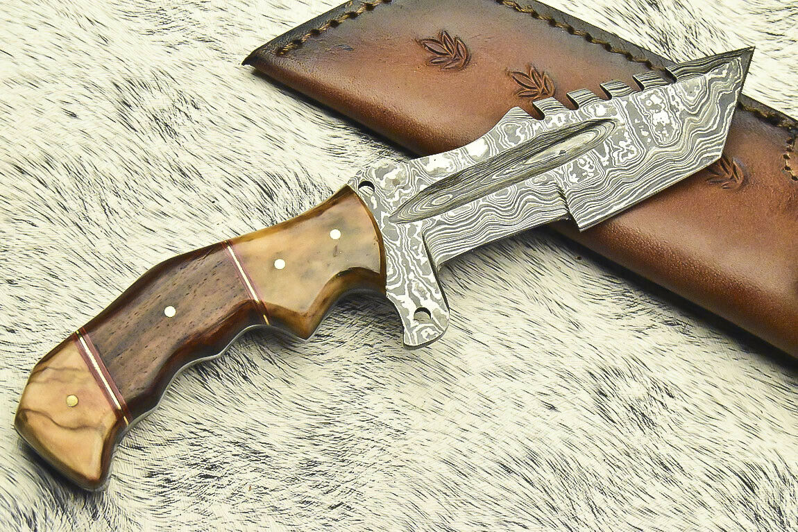 Custom Handmade HUNTING TRACKER Tactical Hunter Blade Survival - NB CUTLERY LTD