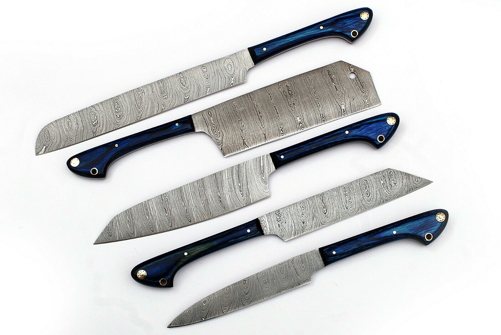 Custom Handmade Damascus Kitchen Knife Chef Knives - NB CUTLERY LTD