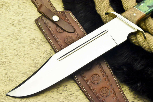 HAND MADE D2 TOOL STEEL BLADE FULL TANG KNIFE | HARD - NB CUTLERY LTD