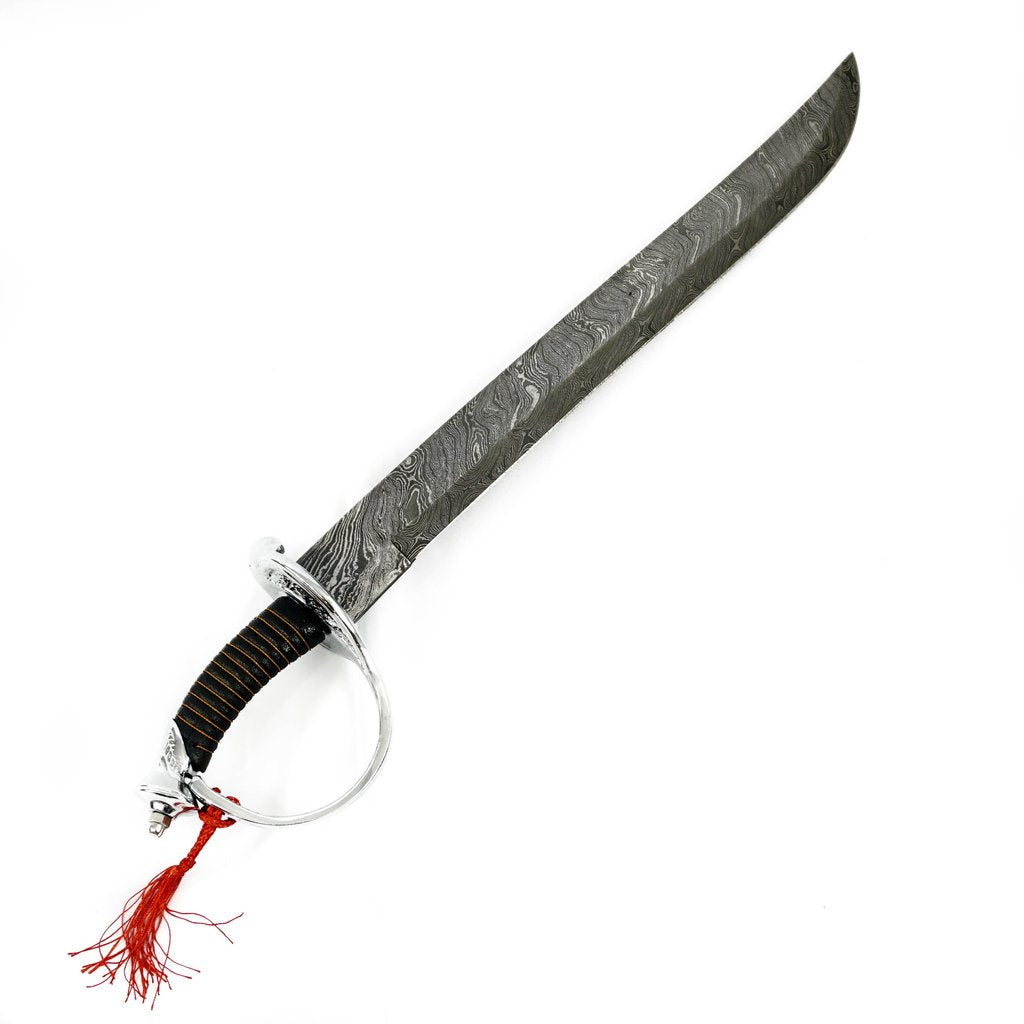 Cutlass Sword- High Carbon Damascus Steel Sword - NB CUTLERY LTD