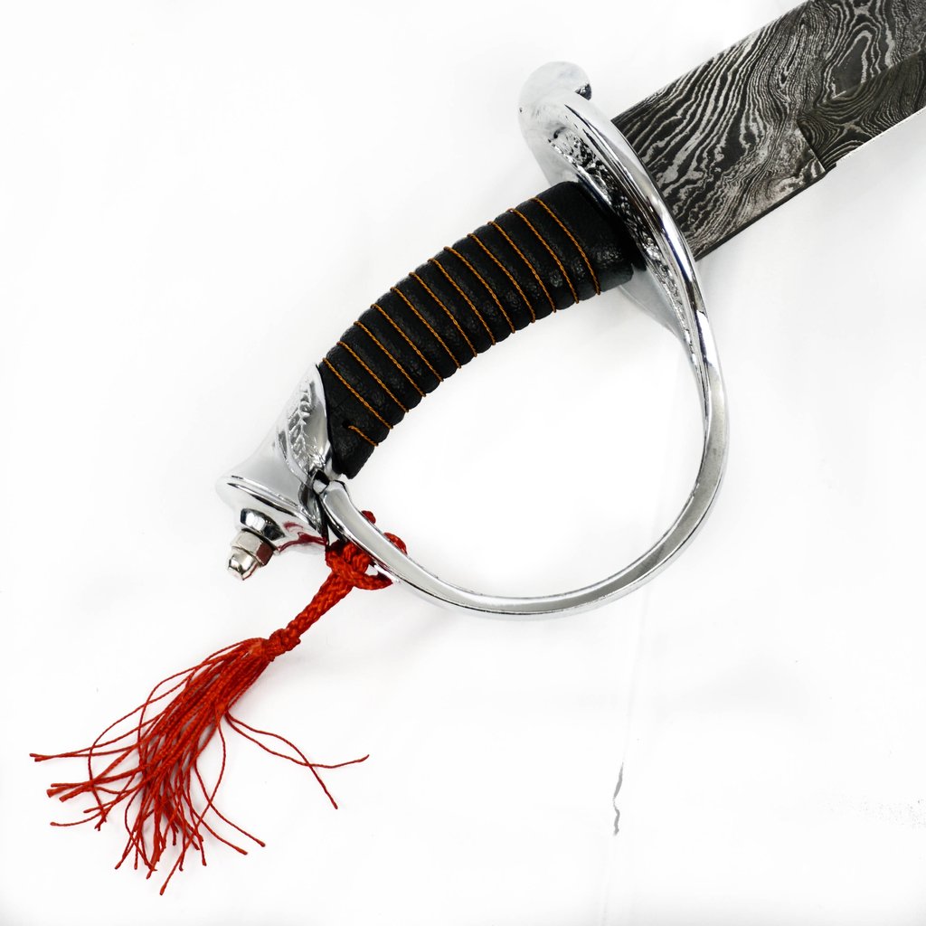 Cutlass Sword- High Carbon Damascus Steel Sword - NB CUTLERY LTD