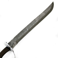 Cutlass Sword- High Carbon Damascus Steel Sword - NB CUTLERY LTD