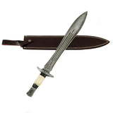 Viking Sword- High Carbon Damascus Steel Sword- 26"- Viking Age/ Carolingian Sword - NB CUTLERY LTD
