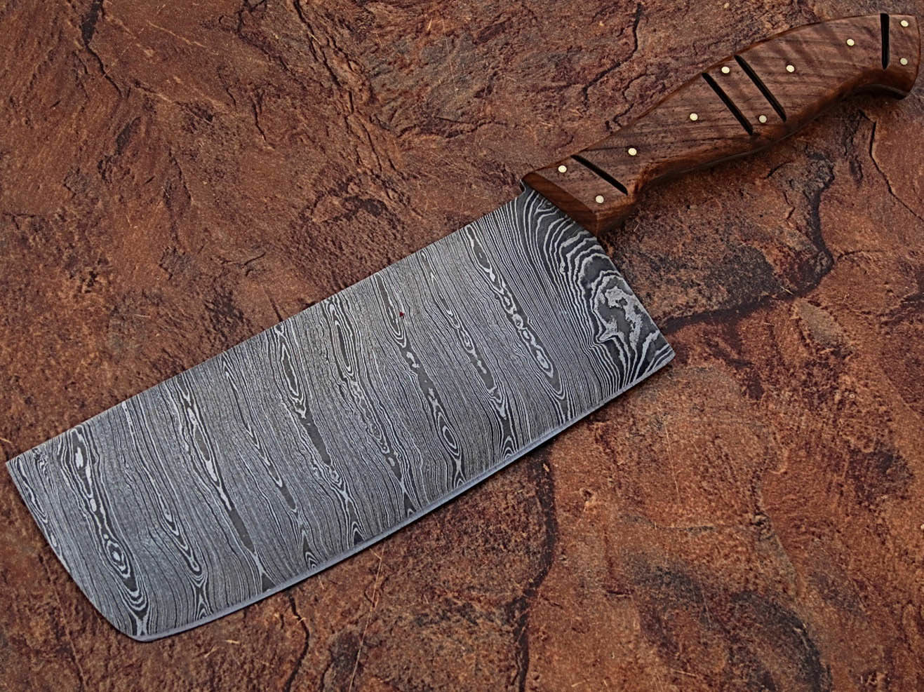 7 Pc's High Quality Hand forged Damascus Steel Kitchen Knives sets - NB CUTLERY LTD