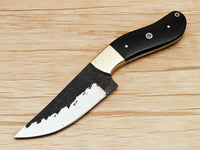 Handmade Knife - High Carbon Steel Blade & Ox Horn Handle - NB CUTLERY LTD