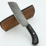 Custome Hand made damascus Knife Handle: Micarta - NB CUTLERY LTD
