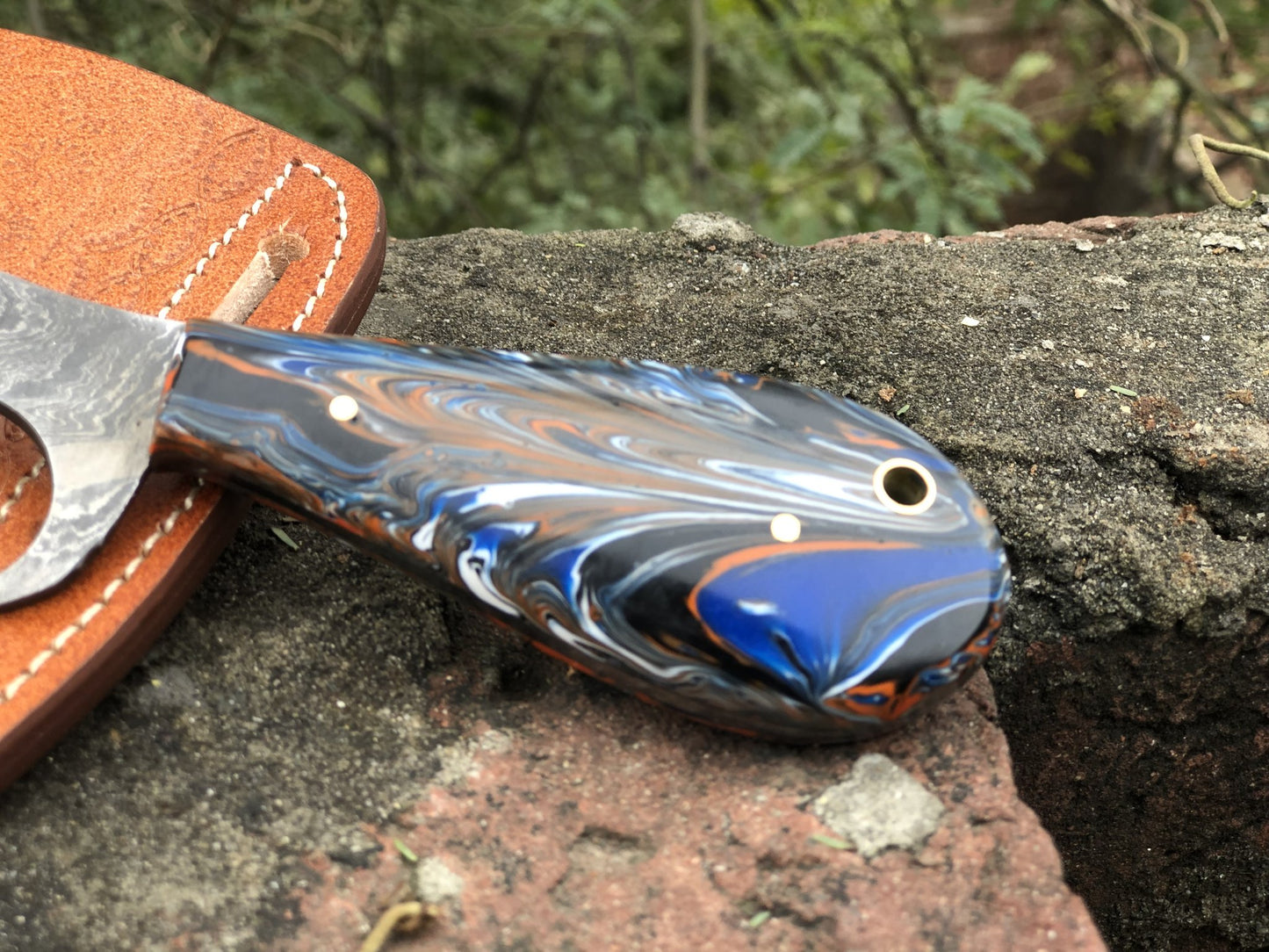 |NB KNIVES| Custom Handmade Damascus Steel Bull Cutter knife