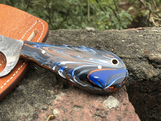 |NB KNIVES| Custom Handmade Damascus Steel Bull Cutter knife