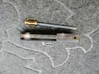 CUSTOM HANDMADE DAMASCUS STEEL POCKET KNIFE WITH LEATHER SHEATH