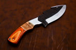 CUSTOM HAND FORGED HIGH POLISH STEEL HUNTING KNIFE - NB CUTLERY LTD