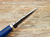 Hand Forged Knife - High Carbon Steel Blade Brass Guard - NB CUTLERY LTD