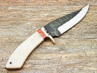 Hand Forged Knife-High Carbon Steel Blade Camel Bone Handle - NB CUTLERY LTD