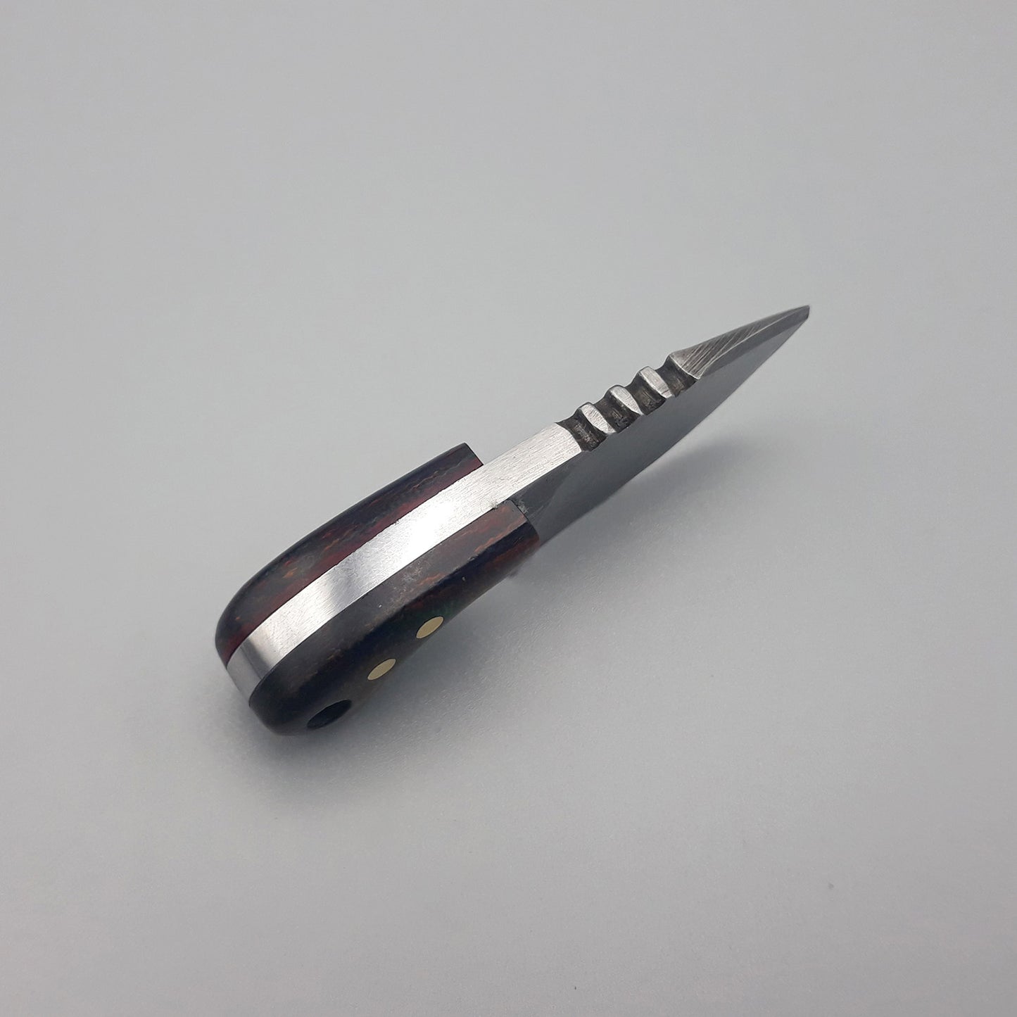CUSTOM HANDMADE NICK HUNTING KNIFE  Handle Material Spanish Micarta