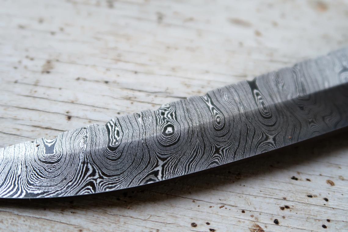 |NB KNIVES| CUSTOM HANDMADE DAMASCUS FILLET KNIFE WITH LEATHER SHEATH