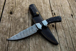 |NB KNIVES| CUSTOM HANDMADE DAMASCUS HUNTING KNIFE