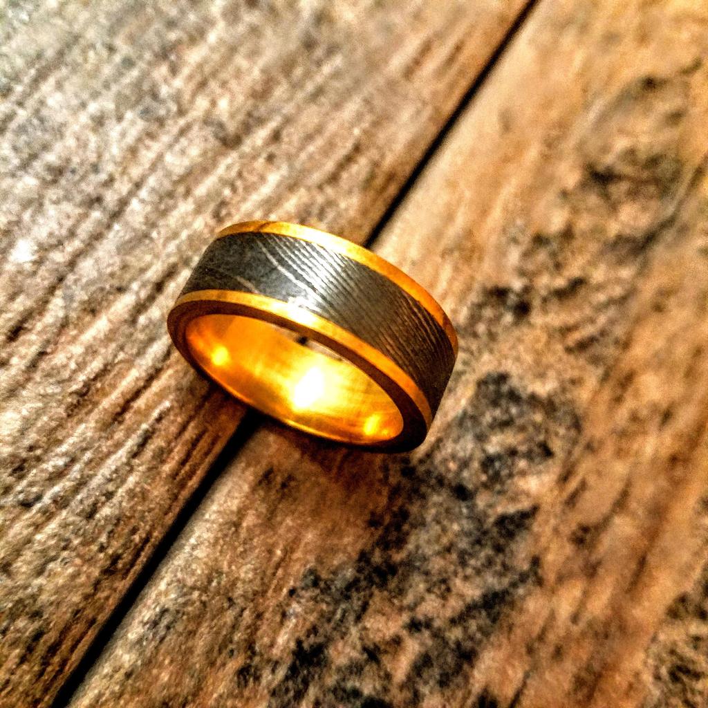 Damascus Ring - NB CUTLERY LTD