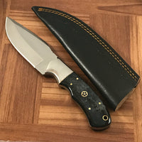 Full tang construction makes for a very solid and well balanced knife. - NB CUTLERY LTD