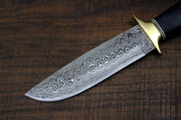 Damascus Hand made hunting Knife - NB CUTLERY LTD